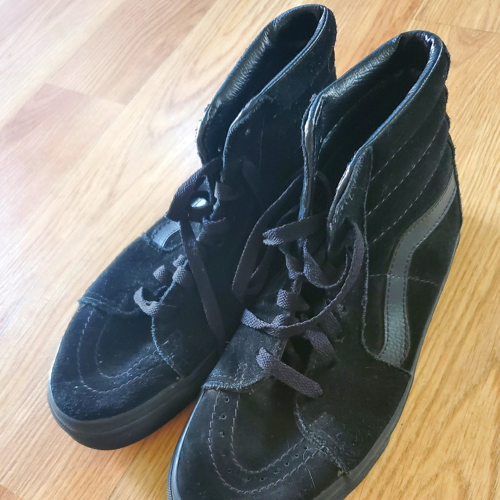 Vans high top sneakers